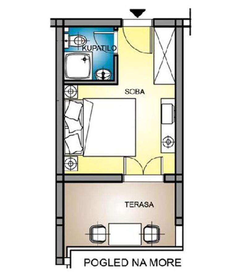 Apartments Sofija บุดวา ภายนอก รูปภาพ